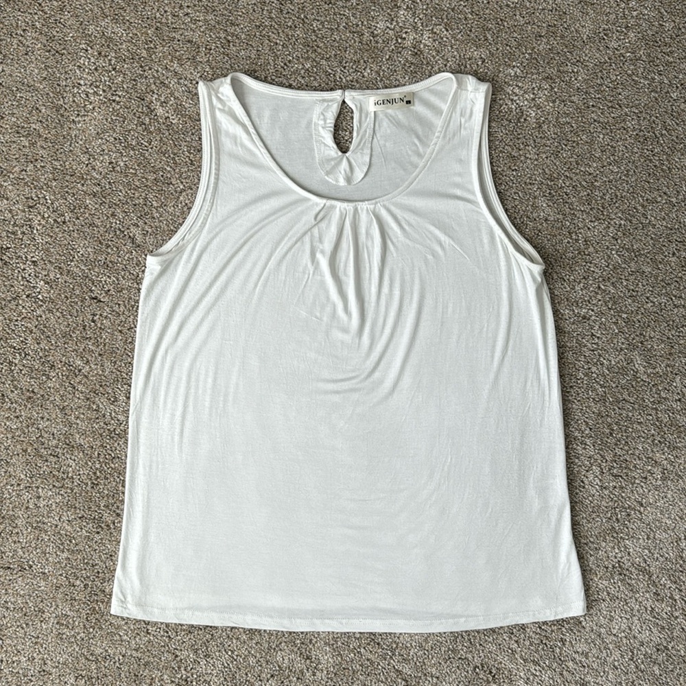 iGENJUN Casual Tank Top Blouse